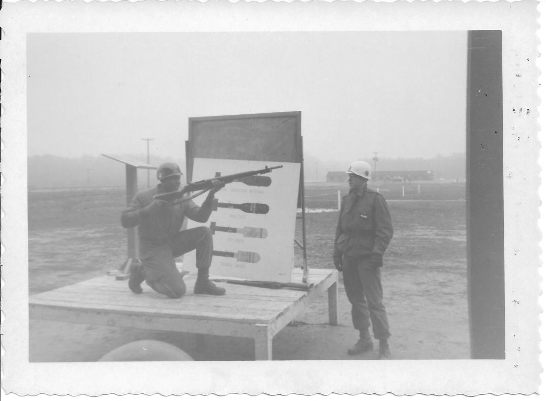 10 MASH Demonstration of Rifle grenade, Ft Eustis, VA 1952