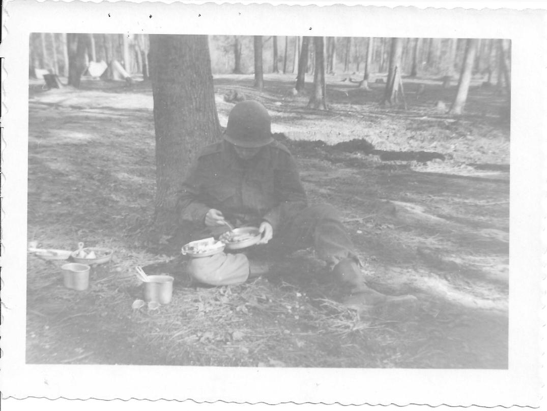 30 MASH Don Feeney, bivouac, Ft Eustis VA Jan 1953