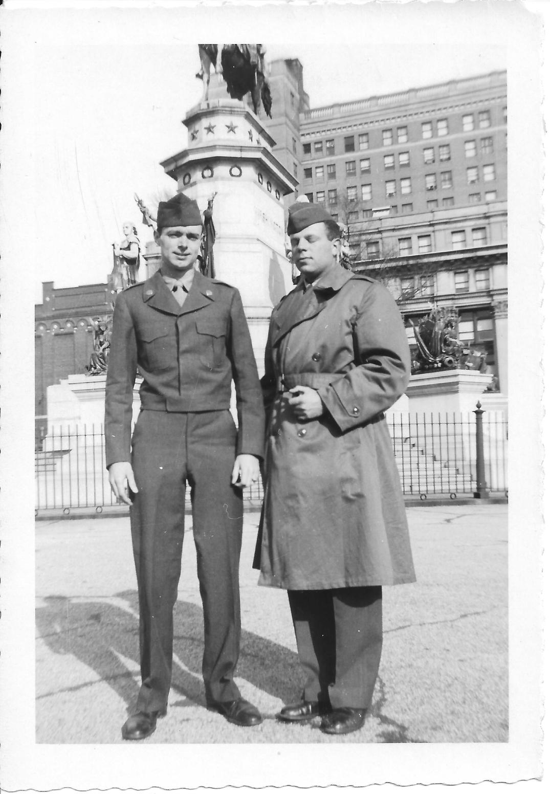 35 MASH Don Feeney and Ron Wertheimer, Richmond, VA 1952