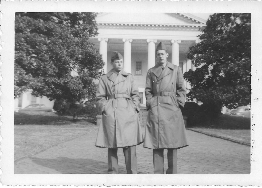 36 MASH Andy Luftig and Ron Wertheimer, Richmond, VA 1952