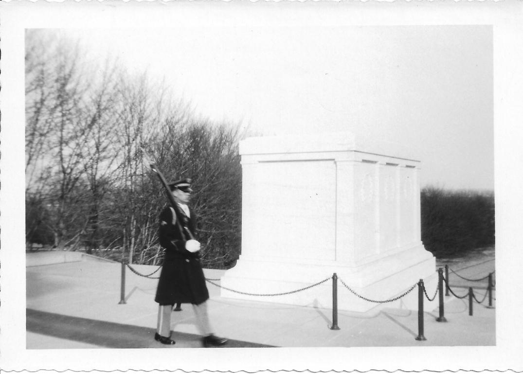 44 MASH Tomb of the Unknown Soldier, Arlington, VA, early 1953